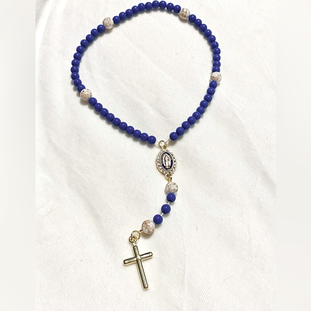 12” Handmade beaded rosary